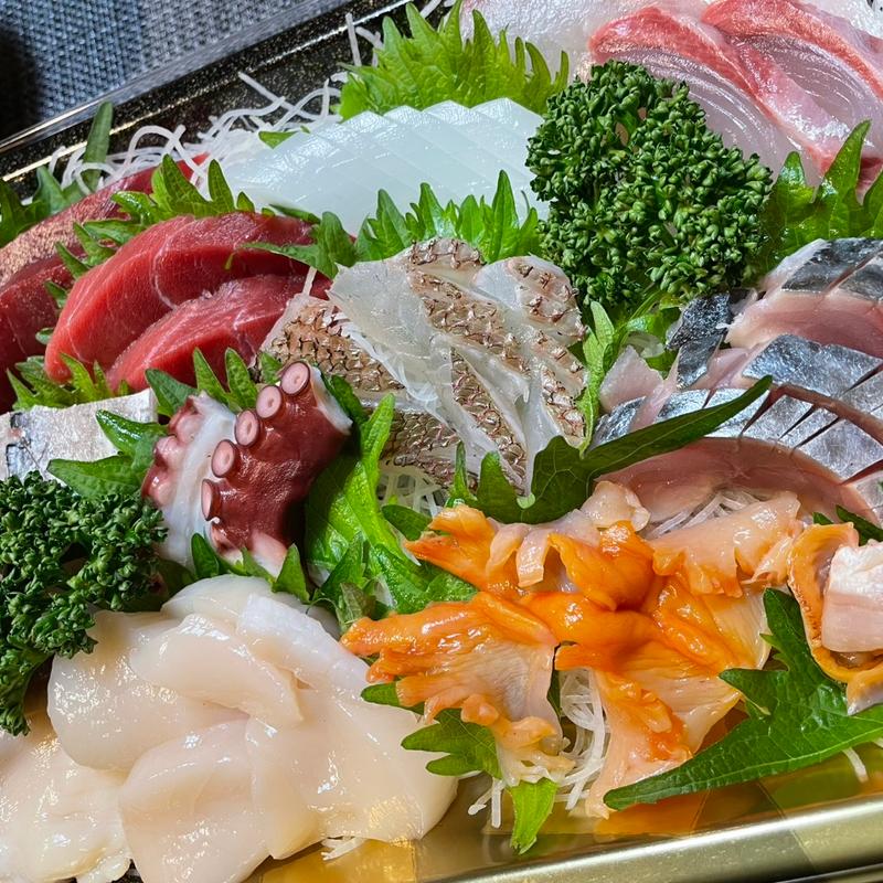 刺身盛り合わせ(魚三九)