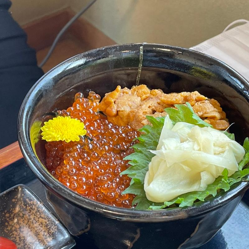 ウニイクラ丼(力寿司 （ちからずし）)
