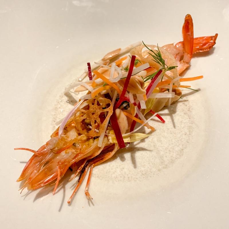 天使の海老のグリル(CILQ -シルク- 表参道)