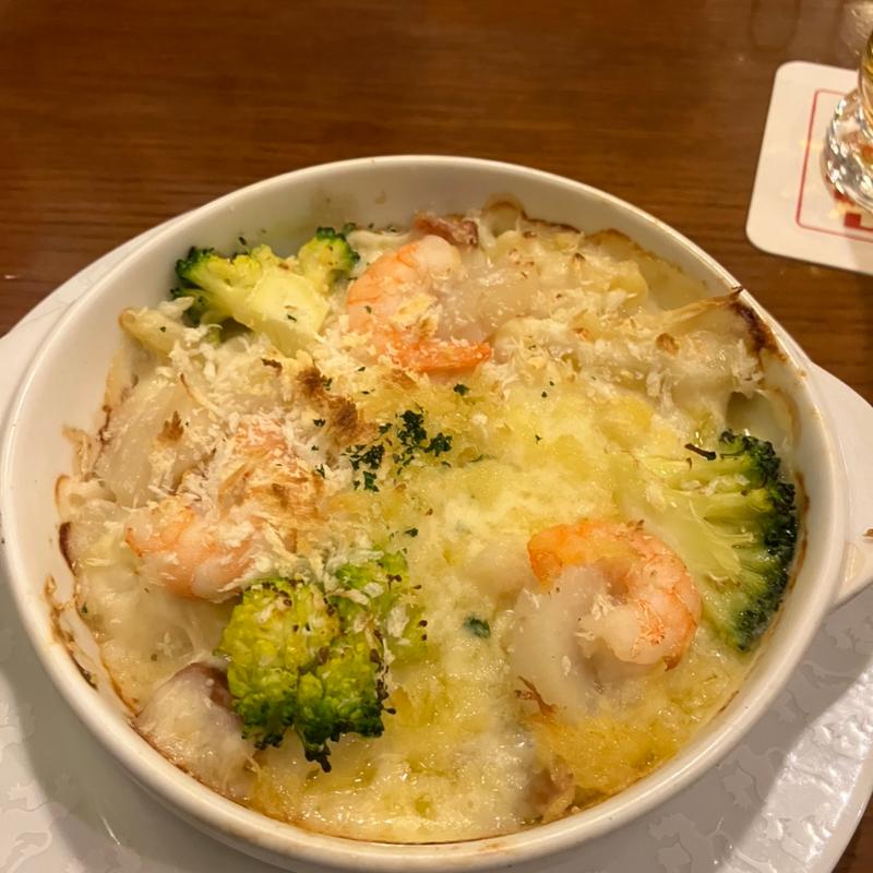 ホタテグラタン(ビヤホールライオン狸小路店)