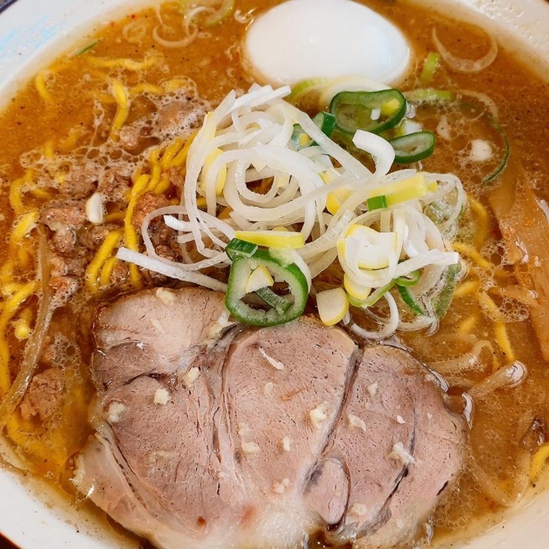 味噌ラーメン　温玉トッピング(すみれ 里塚店)