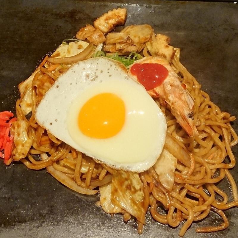 スペシャル焼きそば(お好み焼 ゆかり 横浜スカイビル店)