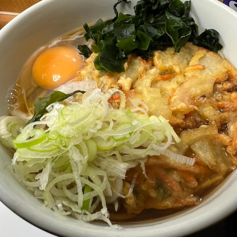 かき揚げ田舎そば(高幡そば 明大前店 )