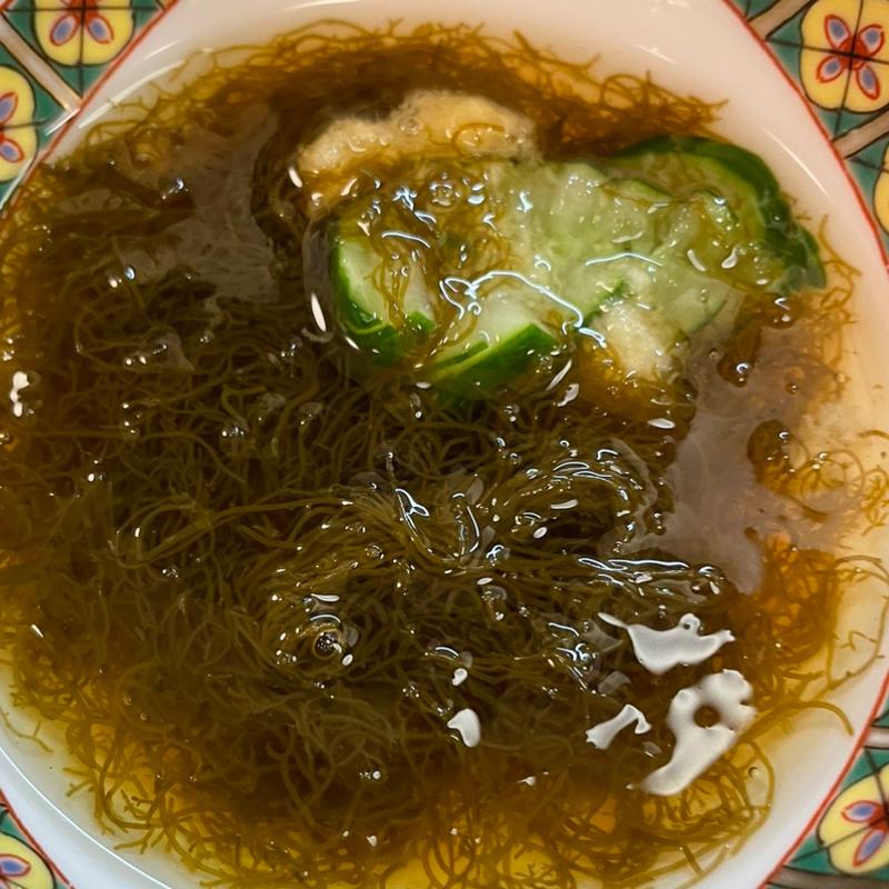 もずく酢(第二力酒蔵)