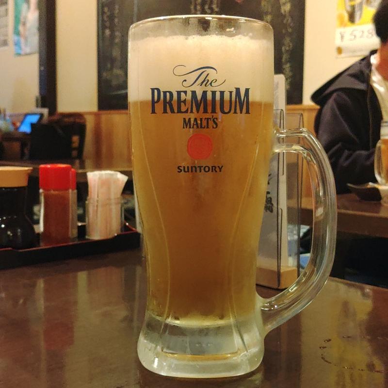 生ビール(ちゃんこ道場)