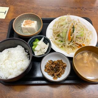野菜炒め定食(石川食堂 )