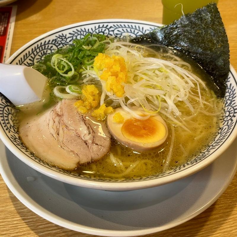 柚子ねぎ塩ラーメン(丸源ラーメン 北習志野店 )