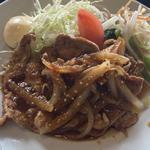 生姜焼き定食(武屋食堂 卸町店 （タケヤショクドウ）)
