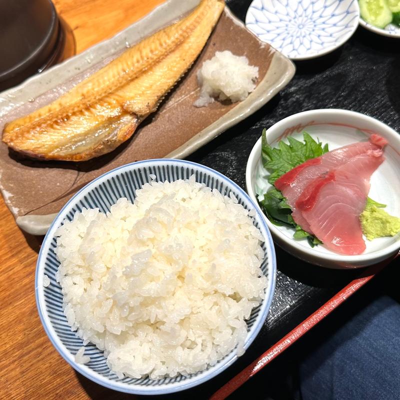 ほっけ塩焼き定食(みさち屋 )
