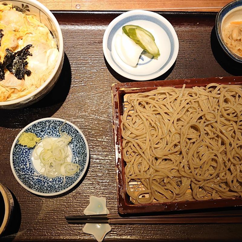 日替りランチ（水曜）親子丼(蕎庵 卯のや （きょうあん うのや）)