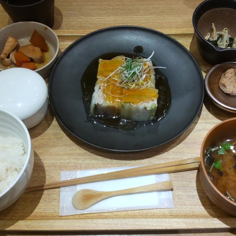 お肉の定食(Washoku バル かめすけ)