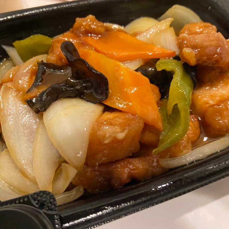 酢豚(大阪王将 本八幡店)