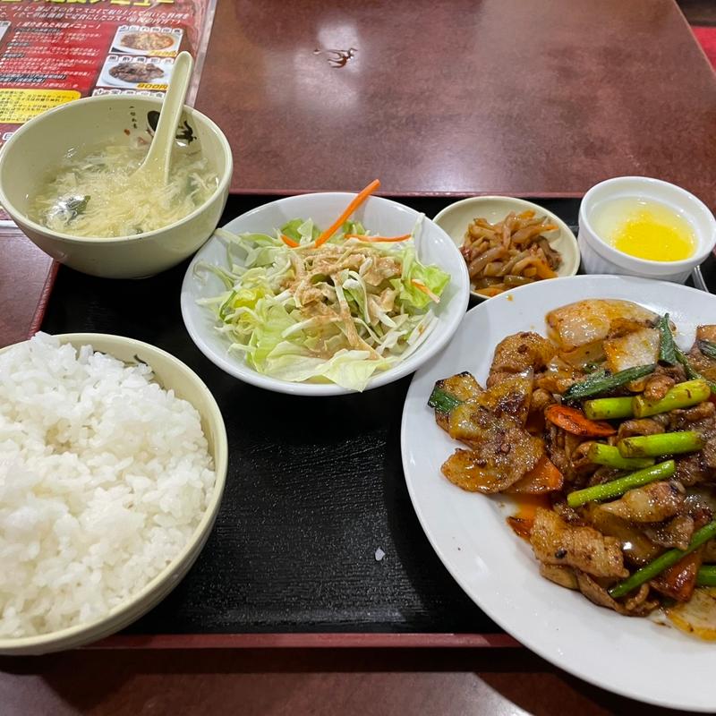リアル回鍋肉定食(晴々飯店 （セイセイハンテン）)