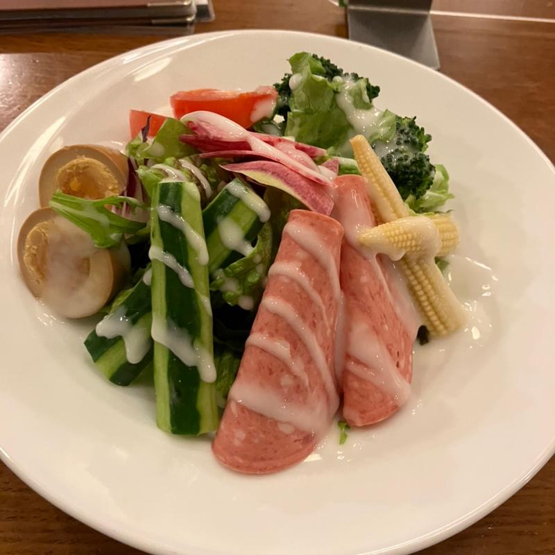 コンビネーションサラダ(ビヤホールライオン狸小路店)