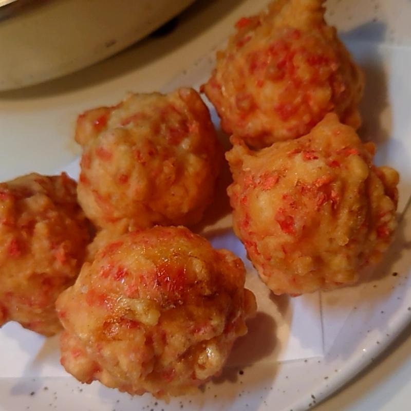 紅生姜天ぷら(博多もつ鍋 がんこ)