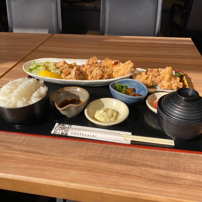 ザンギ定食　トッピング（ザンギ3個）(北の味紀行と地酒 北海道 津田沼店)