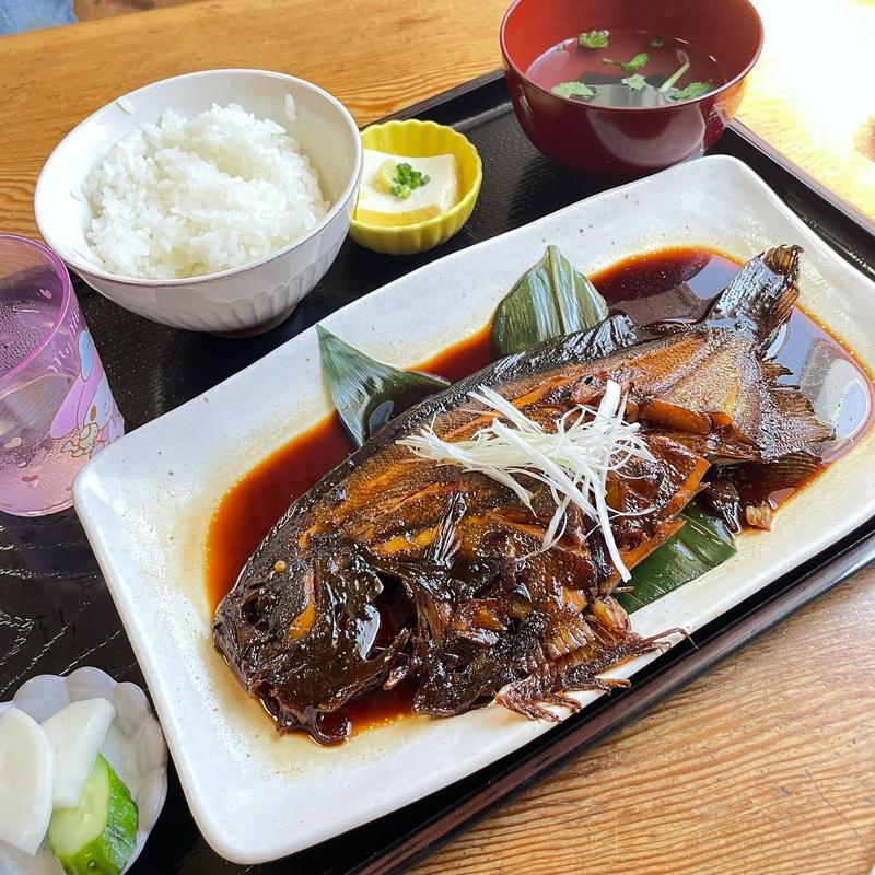 煮魚定食(しらす亭)