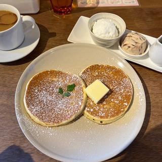 マイパンケーキ（パンケーキ　2枚+トッピング3種）(カフェ デイ （cafe day）)