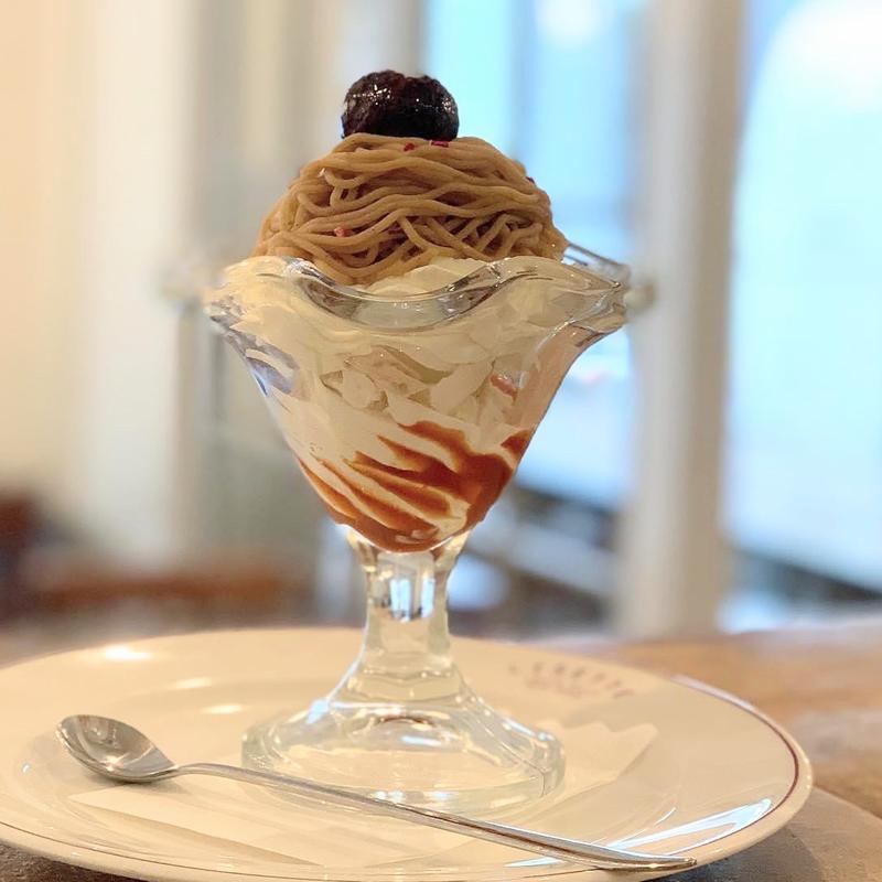 栗のクープ(カフェ リゼッタ 自由が丘店)