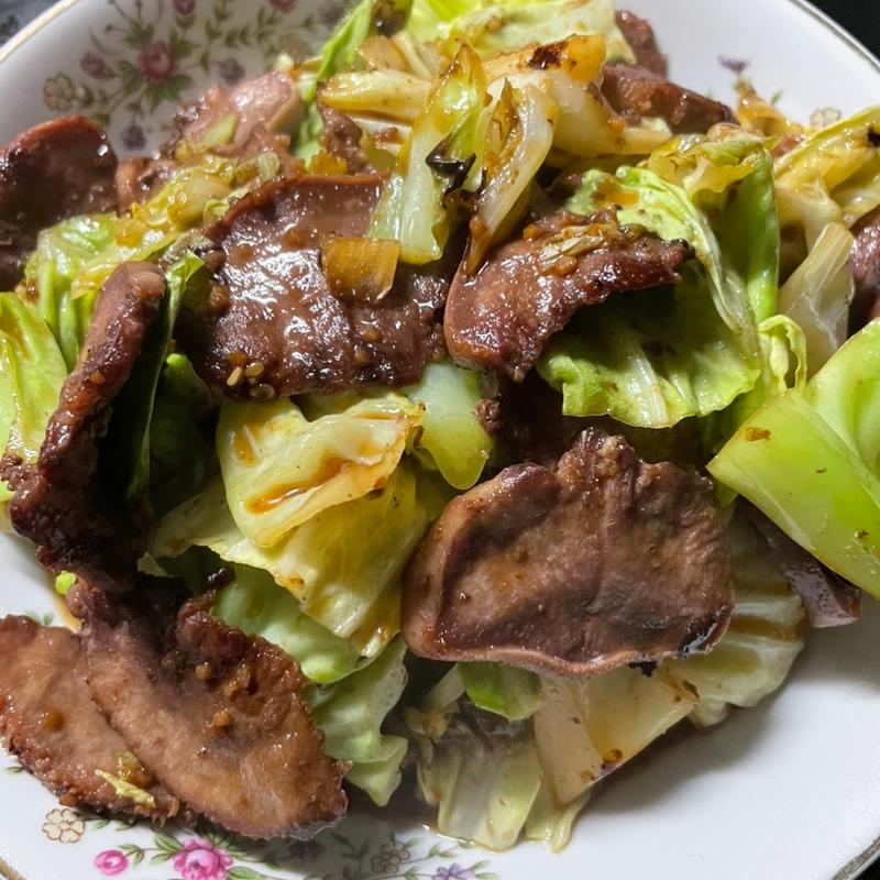 タン野菜炒め(九島)