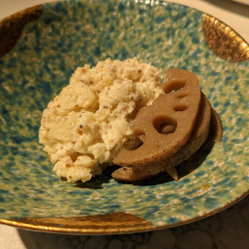 ポテサラ、レンコンきんぴら(INNOCENZA BY STAG_IONE)