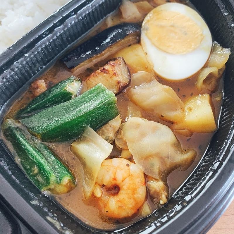 海の幸スープカレー弁当(CoCo壱番屋 北区鈴蘭台店)