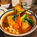 チキンと野菜15品目(Rojiura Curry SAMURAI.グランフロント大阪)