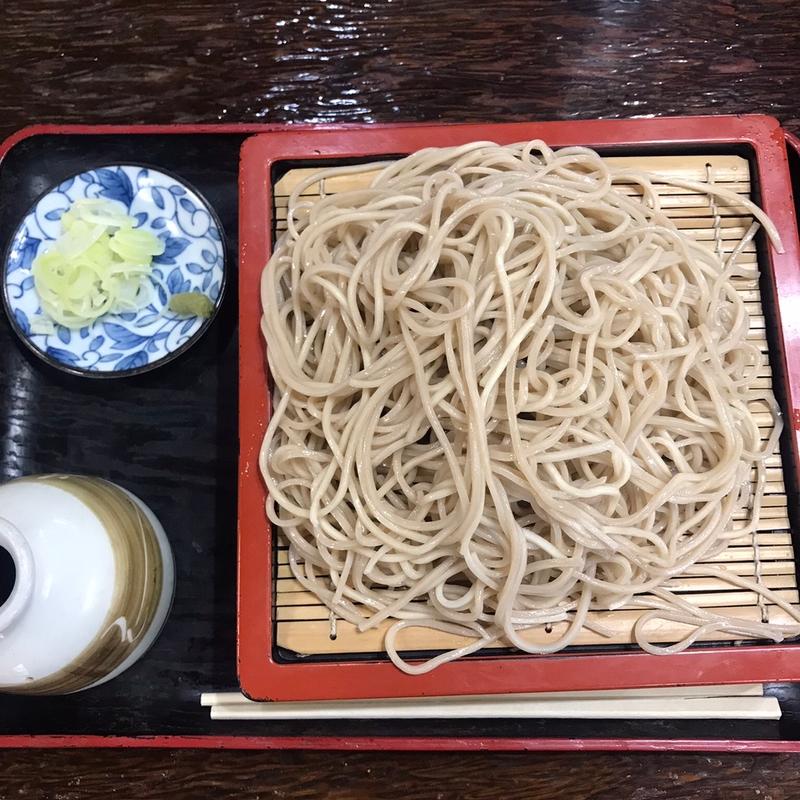 もりそば(三朝そば本店)