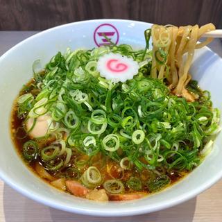 葱増しそば(横浜中華そば 維新商店)