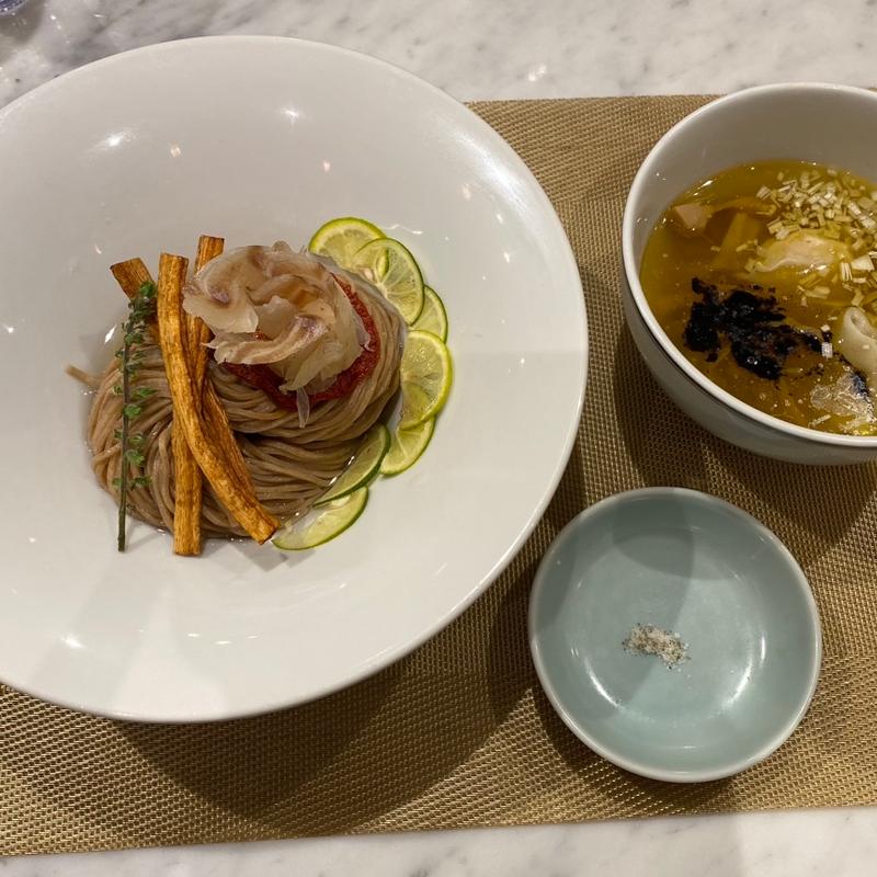 神山すだちと真鯛の新麦つけ麺(メンショー サン フランシスコ （MENSHO SAN FRANCISCO）)