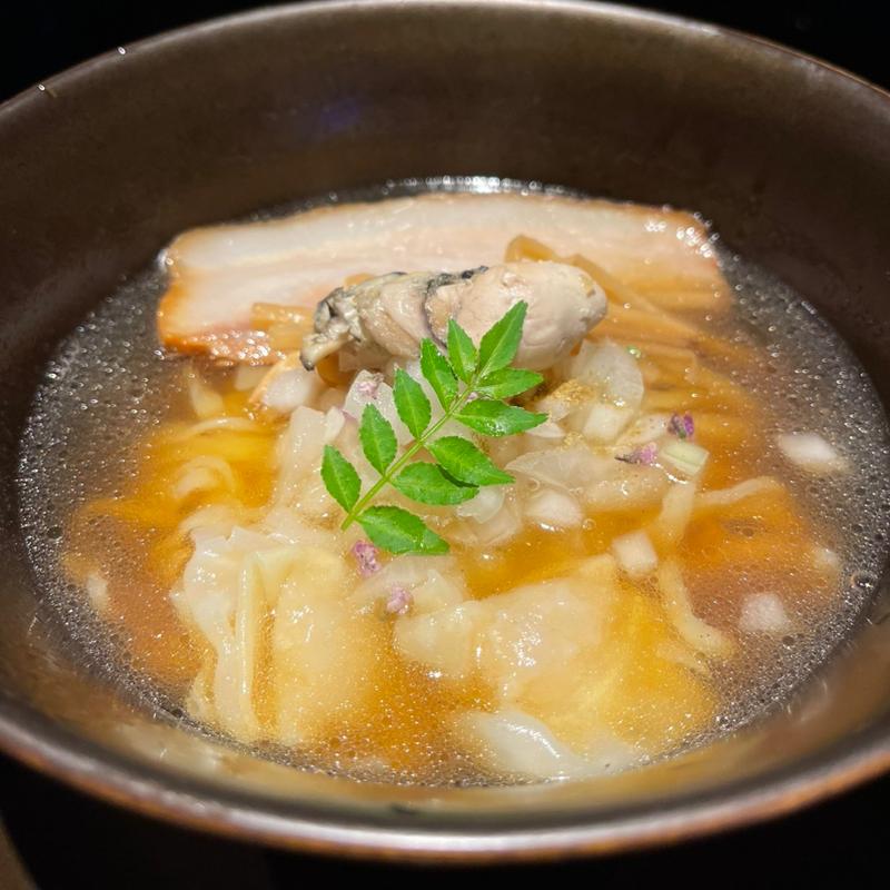 牡蠣清湯ikasu(牡蠣ラーメン NEXT□（ネクストしかく）)