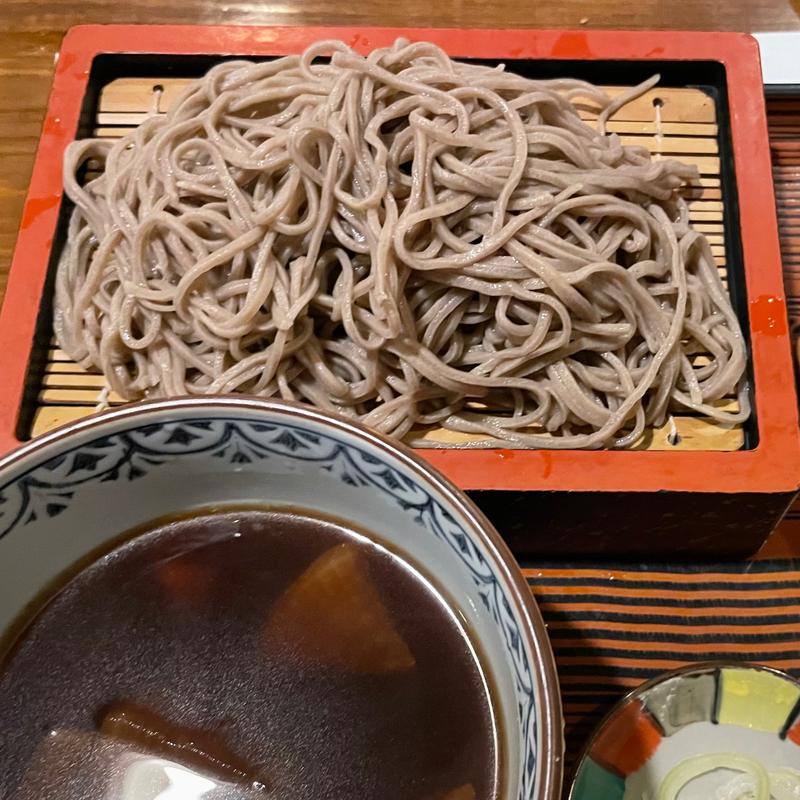 ゴロゴロけんちんつけ汁せいろ(囲炉裏焼きと蕎麦の店 うえ田)