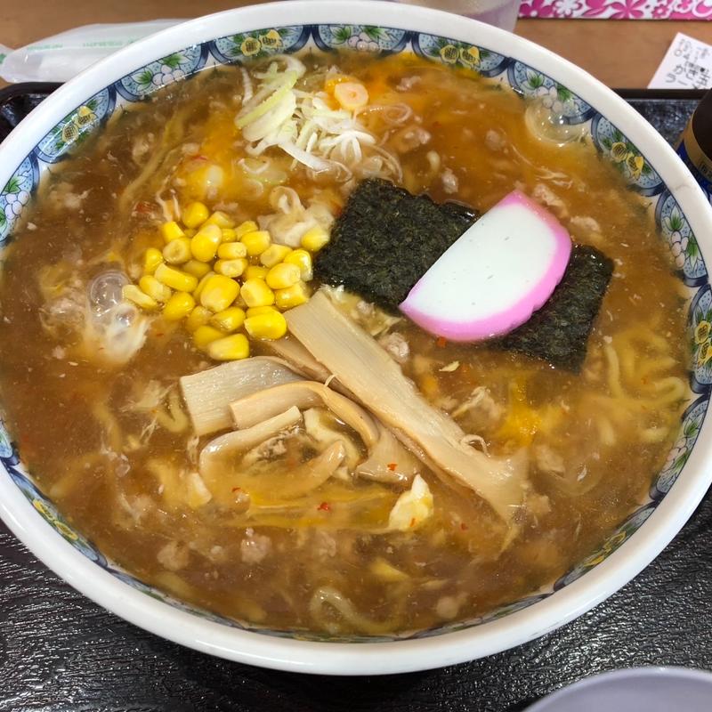 あんかけラーメン(お食事処 国味)