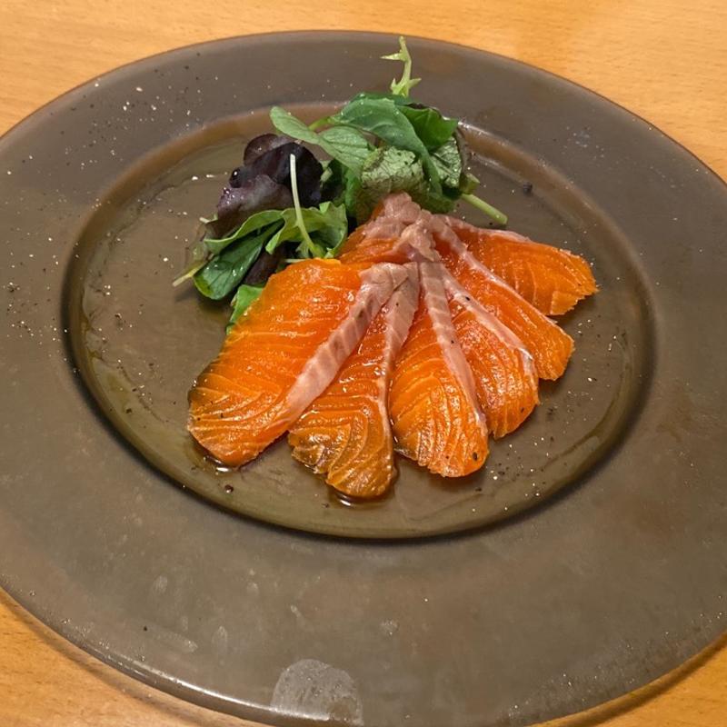 自家製スモークサーモン(Buzz)