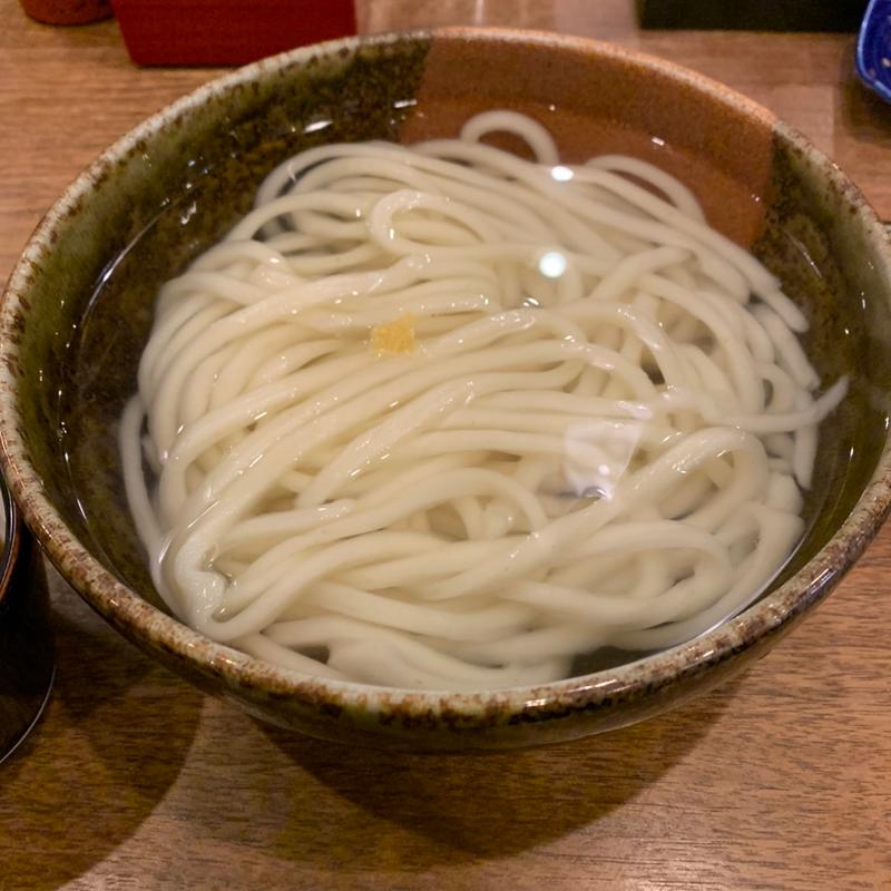 釜揚げうどん(活麺富蔵 （いけめんとみくら）)