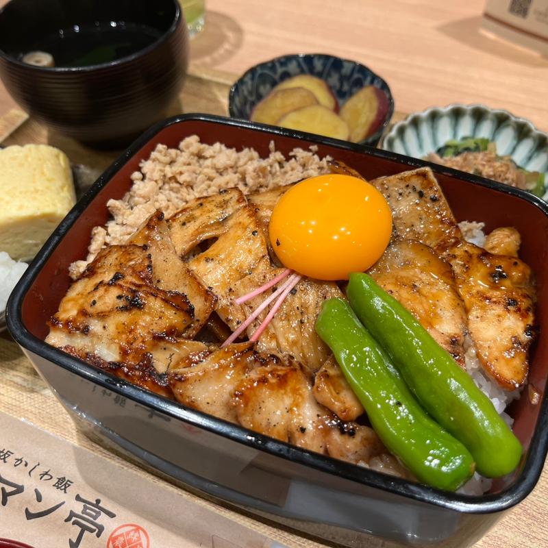 大坂鶏焼き重(大阪かしわ飯 ロマン亭 エキマルシェ店)