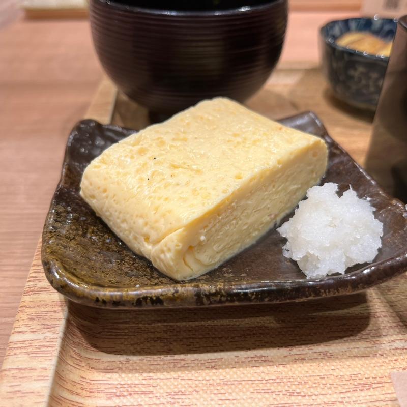 だし巻き卵(大阪かしわ飯 ロマン亭 エキマルシェ店)
