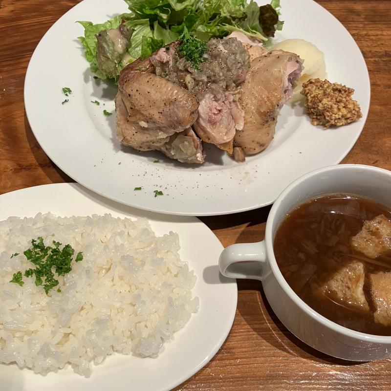 ローストチキン（ランチ）(クラフトビアマーケット 神保町店 （CRAFT BEER MARKET）)