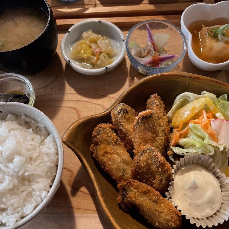 牡蠣フライ定食(暖木 )