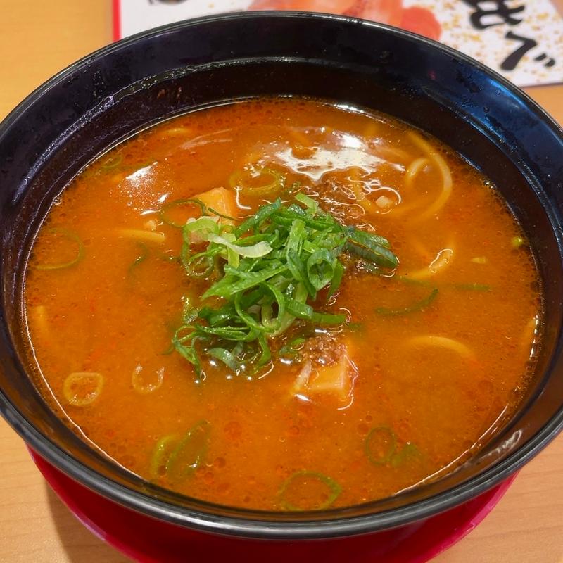 旨辛麻婆ラーメン(スシロー 八千代高津店)