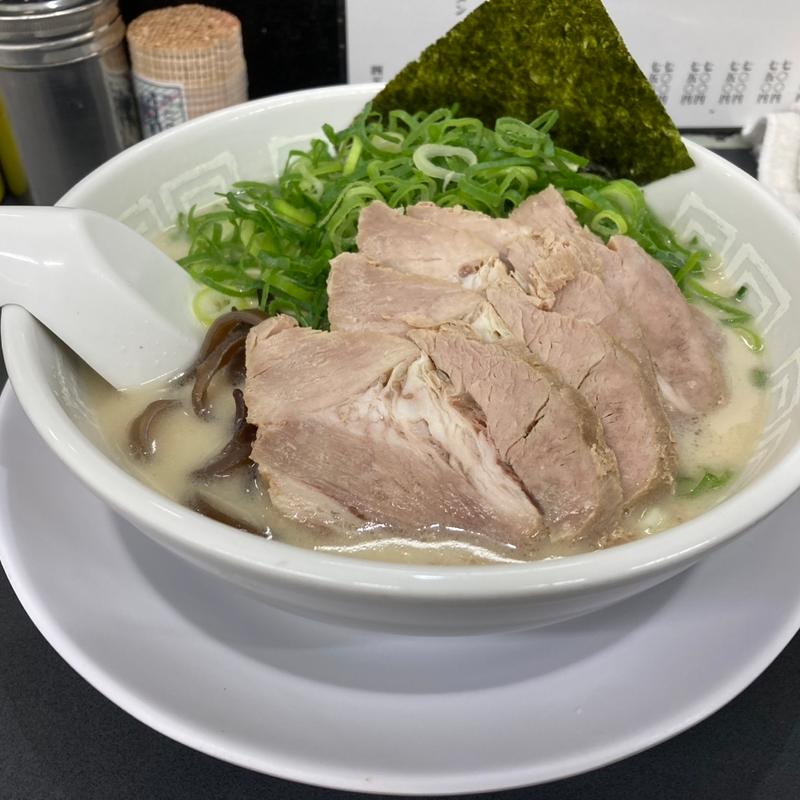 ネギチャーシューラーメン(博多天神 お茶の水1号店)