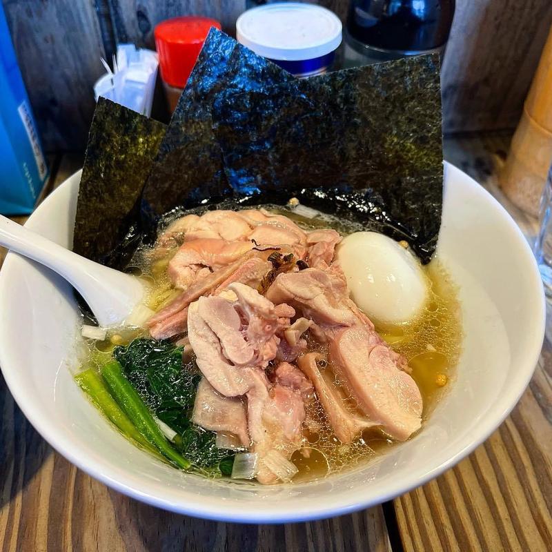 特製昆布の塩らー麺(昆布の塩らー麺専門店 MANNISH 蔵前店)