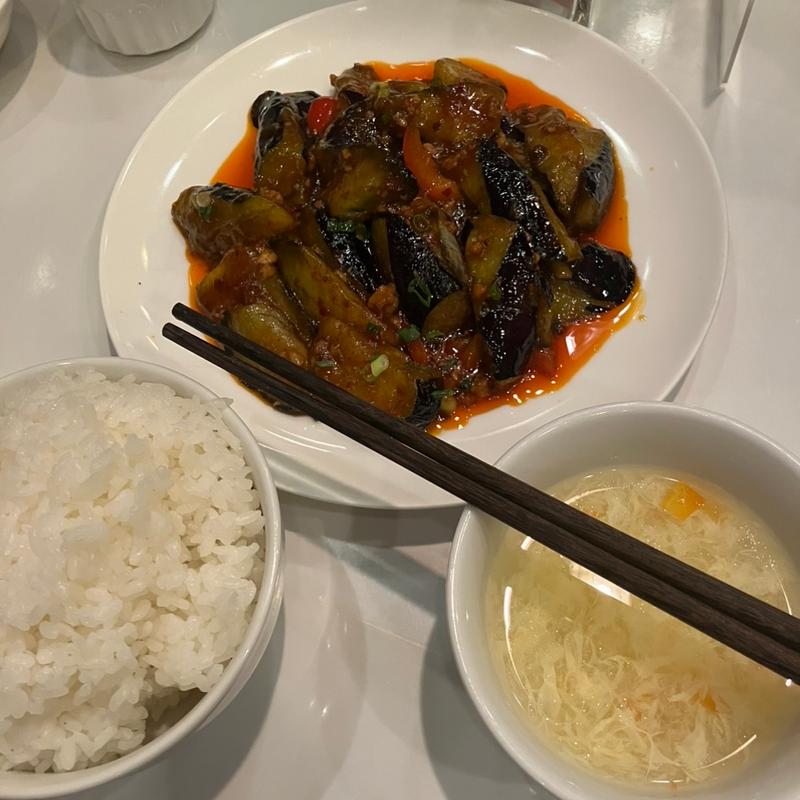 麻婆茄子（ランチ）(川菜館)