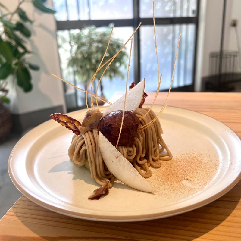 モンブラン(cafe de GAMOYON (カフェドガモヨン))