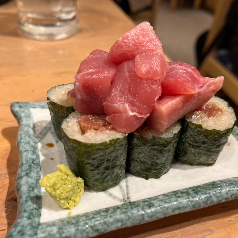 鉄火巻き(大衆酒肴 スタンドさかば。)