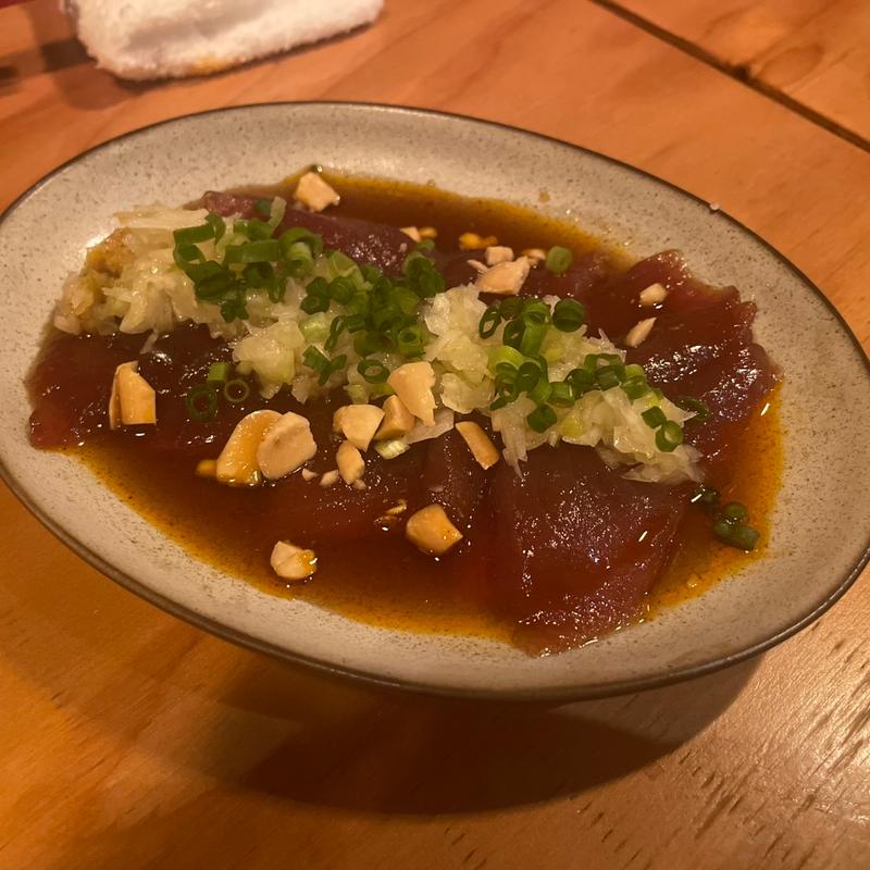 よだれ鮪(香福飯店)