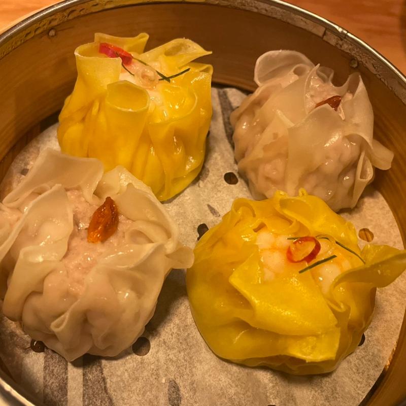 トムヤム焼売と豚焼売(香福飯店)