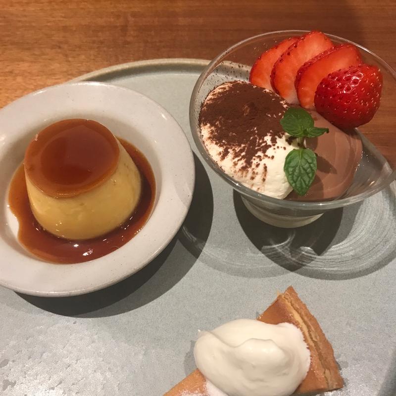 デザートプレート(モロゾフ 神戸本店)