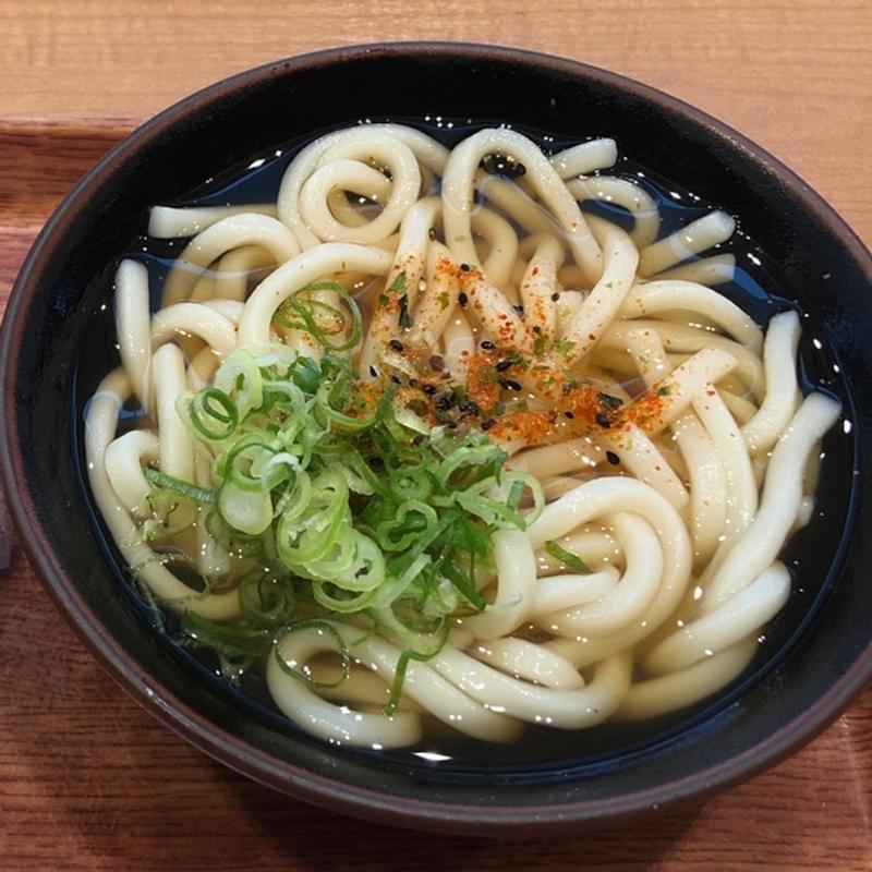 かけうどん(天つるり （pasar幕張（下り線））)