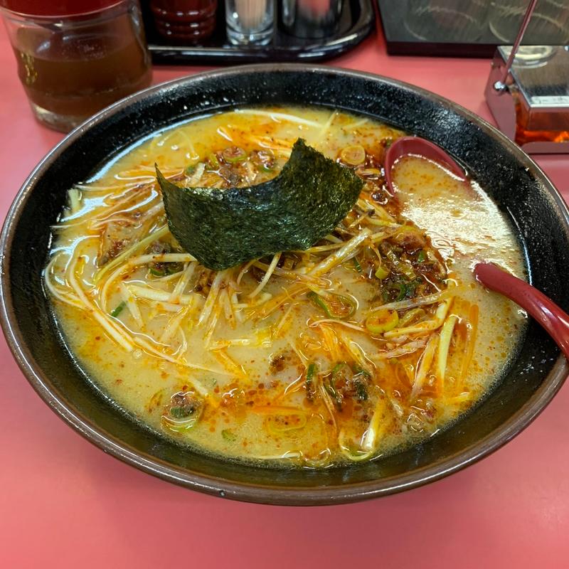 ネギらうめん(らうめん白山)